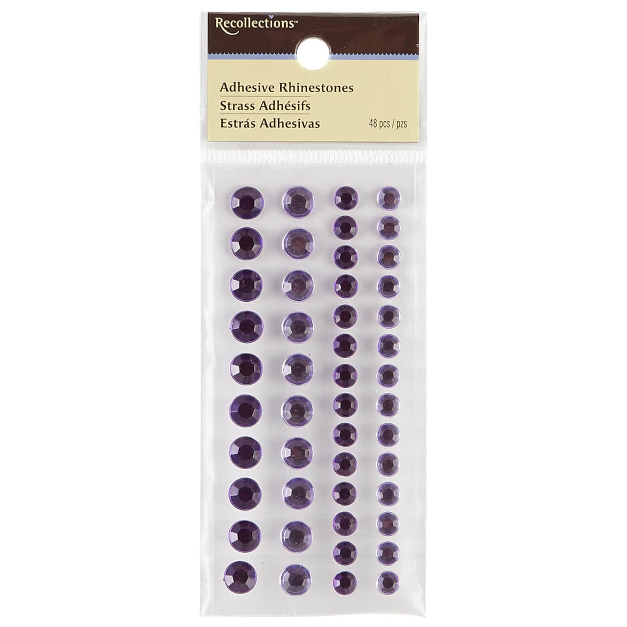 12 Pack: Two-Tone Rhinestones by Recollections™